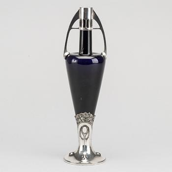 An Orivit jugend EPNS vase early 20th century.