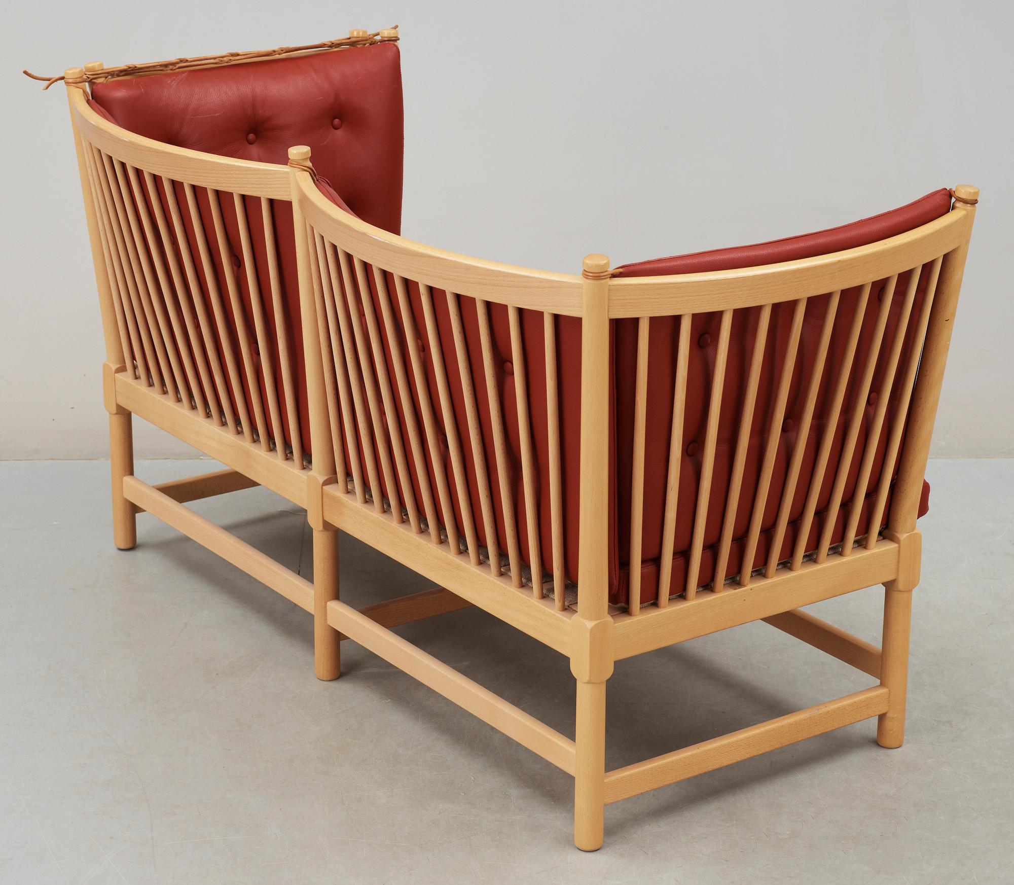 SOFFA, "1758 / Tremmesoffa", Börge Mogensen, Fredericia Möbelfabrik, 1900-tal.