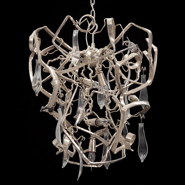William Brand, a 'Delphinium' chandelier from Brand van Egmond, Netherlands.
