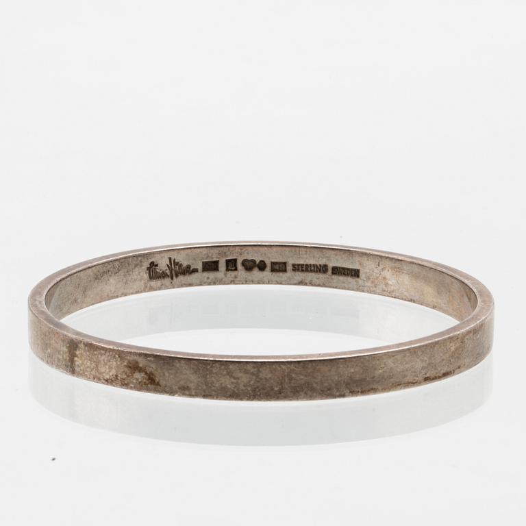 Wiwen Nilsson, armband sterlingsilver Lund 1962.