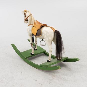 A rocking horse, early 20th Century.