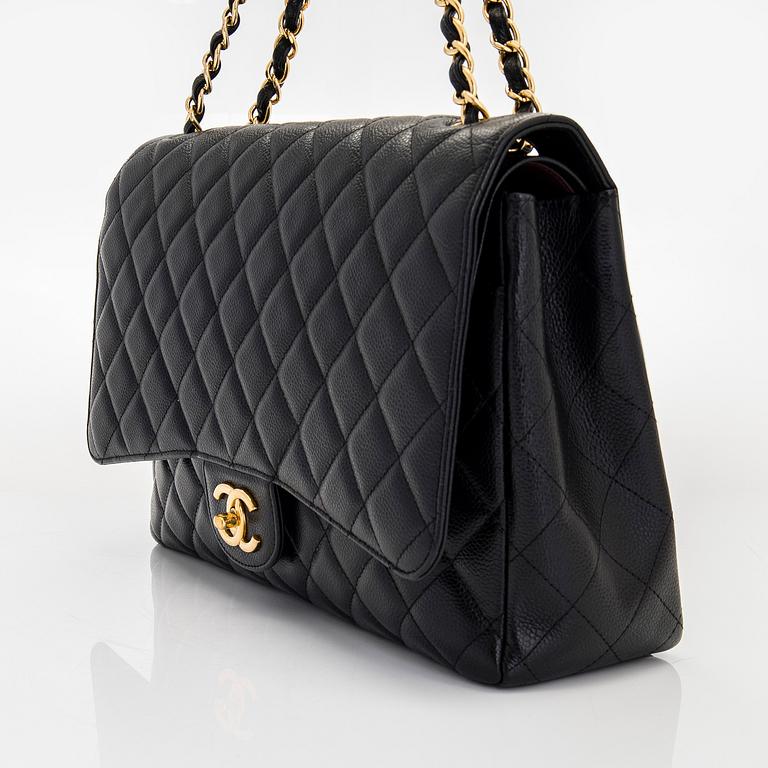 Chanel, a 'Double Flap Bag Maxi' bag, 2013-2014.