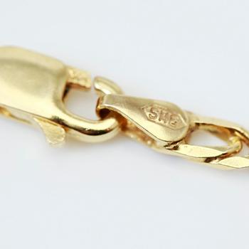 HÄNGE MED KEDJA, opal samt briljanter totalt ca 0,70 ct.