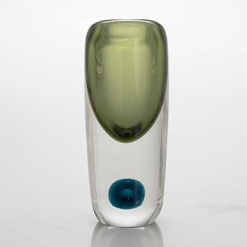 Saara Hopea, a 'Bubble' glass vase, Nuutajärvi Notsjö, 1957.