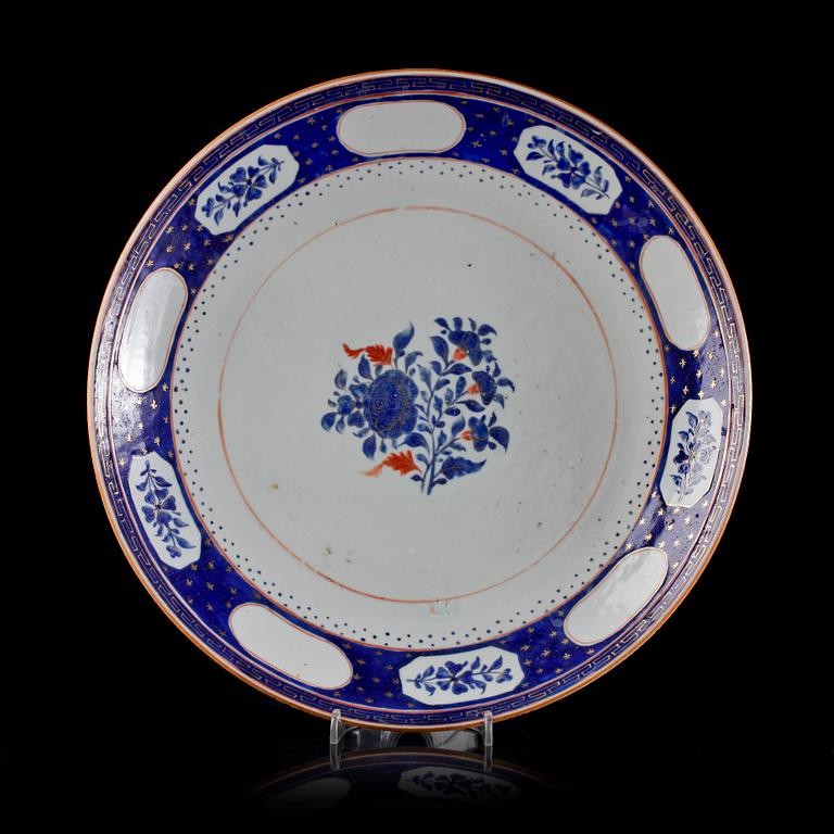 SKÅLFAT, porslin, Qianlong, Kina, 1700-tal.