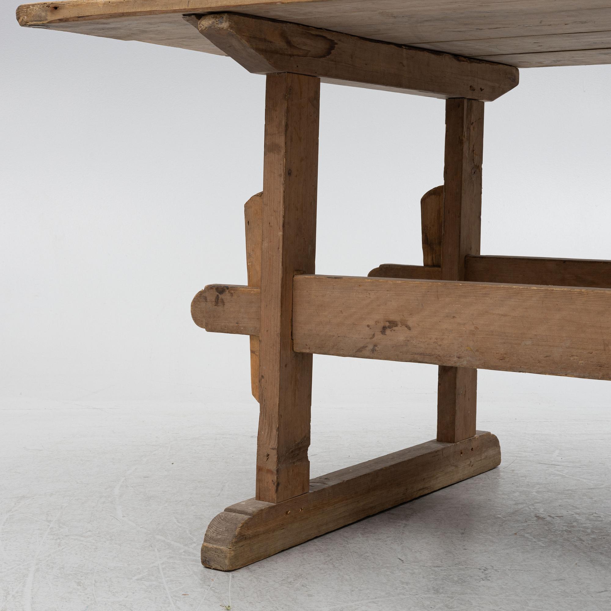 Bockbord, 1800-tal.