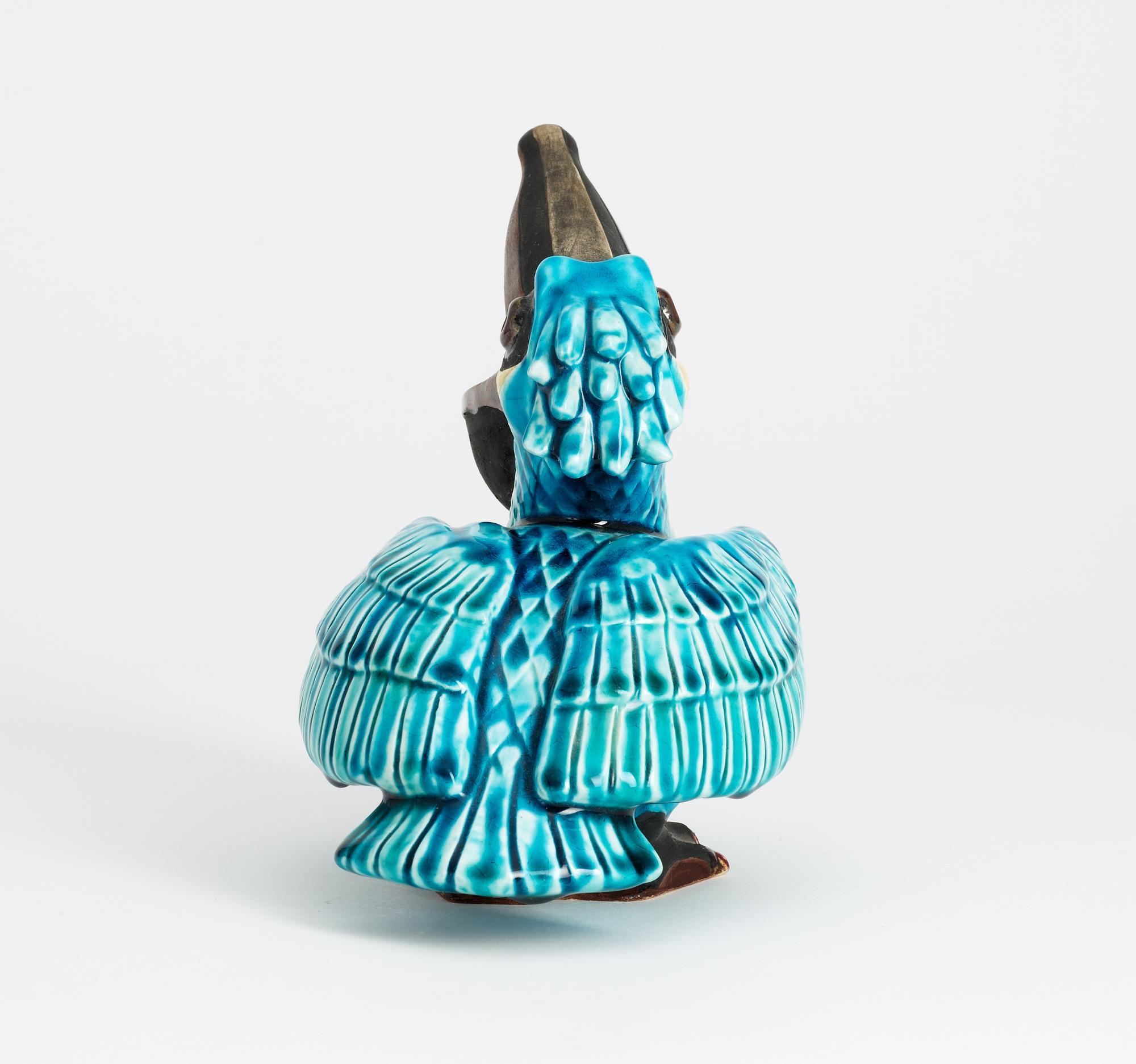 A Gunnar Nylund stoneware figure of a pelican, Rörstrand.