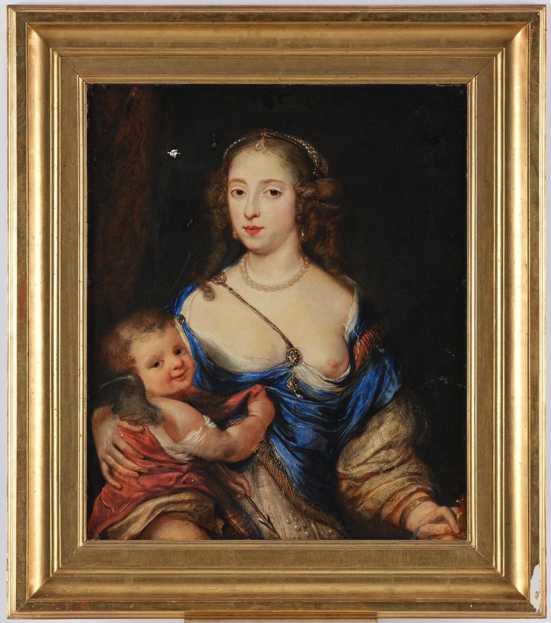 Juriaen (Jürgen) Ovens, attributed to, Caritas, maternal love.