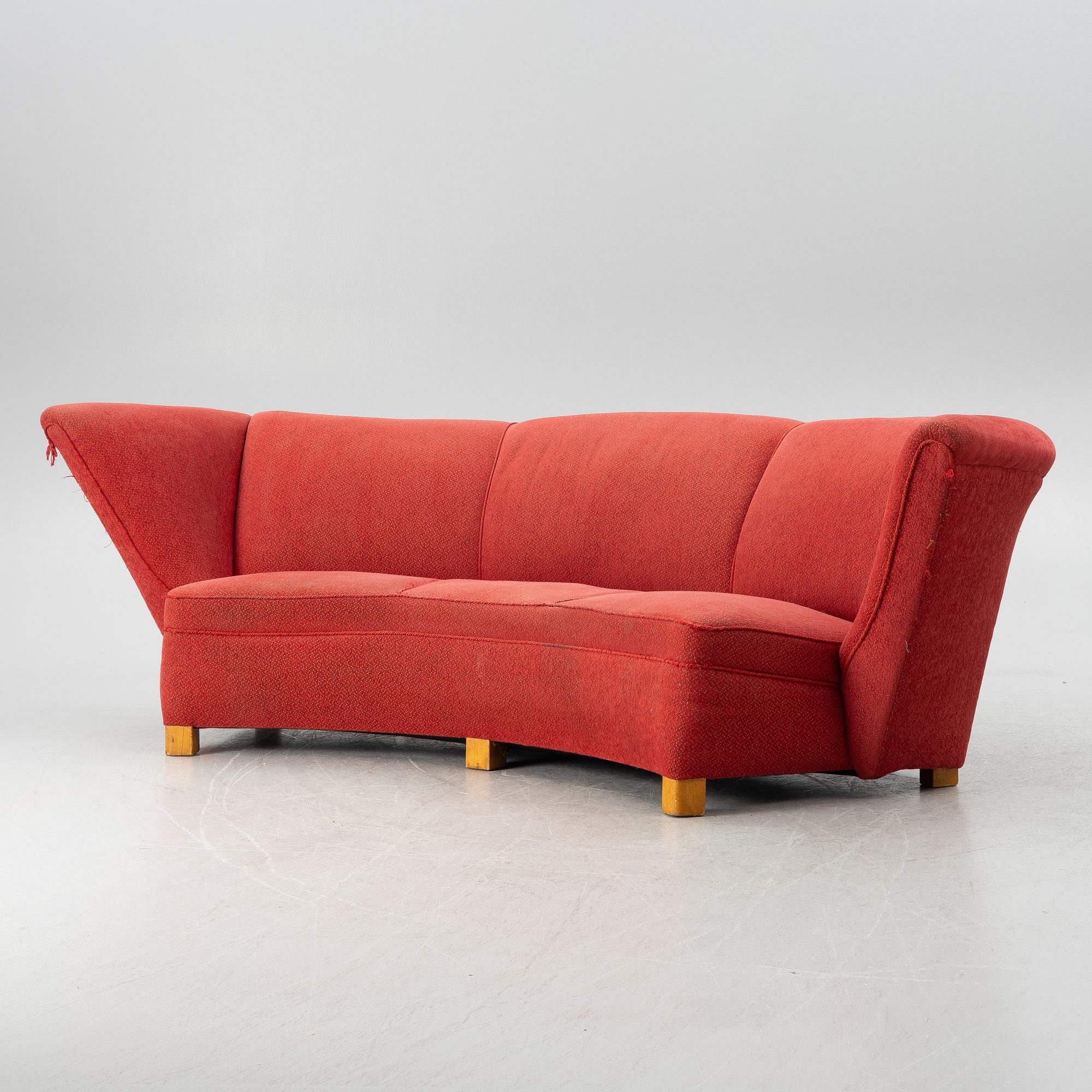 Sofa, Swedish Modern, 1950s.