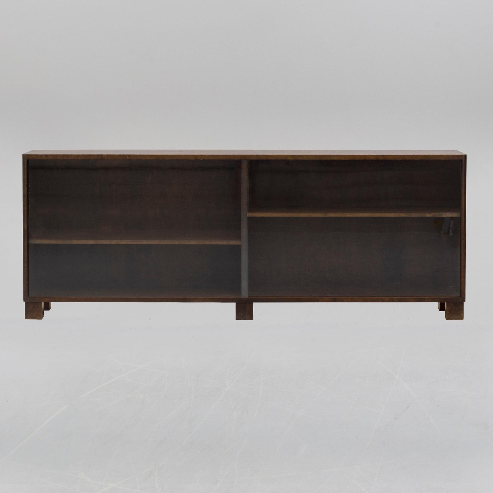 a Art Déco vitrine cabinet.