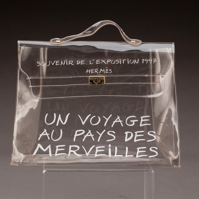 VÄSKA,"Plastic Kelly", Hermès.