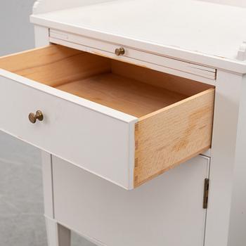 A pair of 'Västa Ny' bedside tables, Ikea, late 1990s.