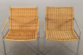 MARTIN VISSER, fåtöljer ett par Spectrum 1960-tal.