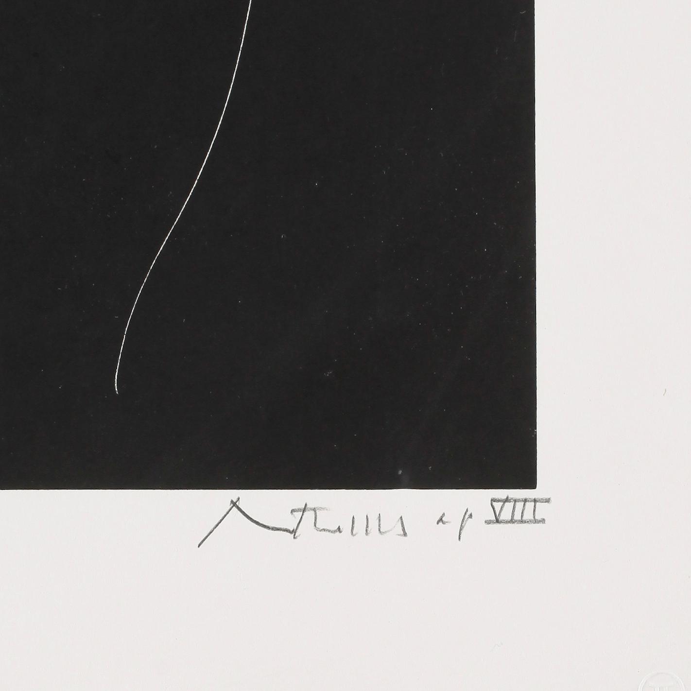 Robert Motherwell, "Soot-black stone #2".