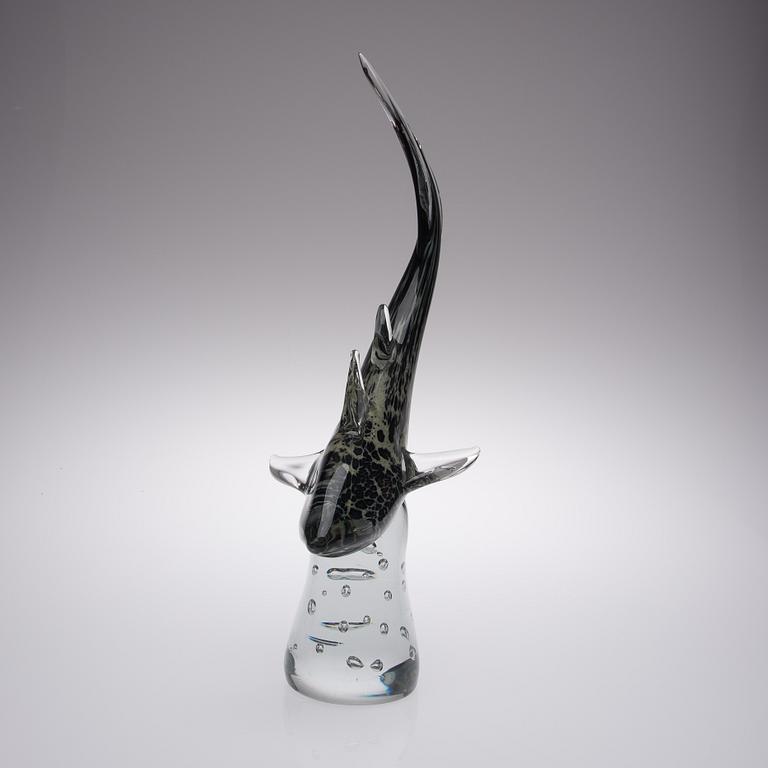 SKULPTUR, FM Konstglas, Ronneby, 1900-talets andra hälft.