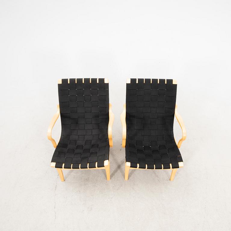 Bruno Mathsson,  pair of Eva easy chairs later part of the 20th century.