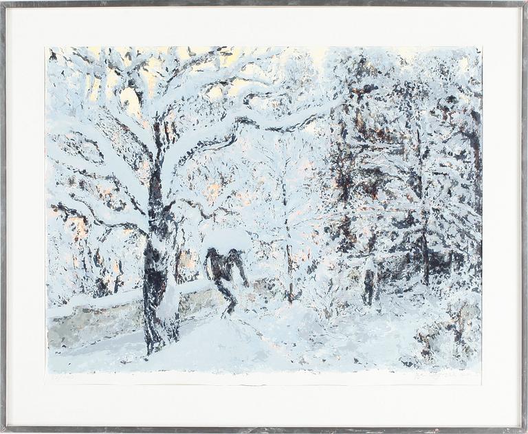 BO LARSSON, färglitografi, signerad o numrerad 55/140.