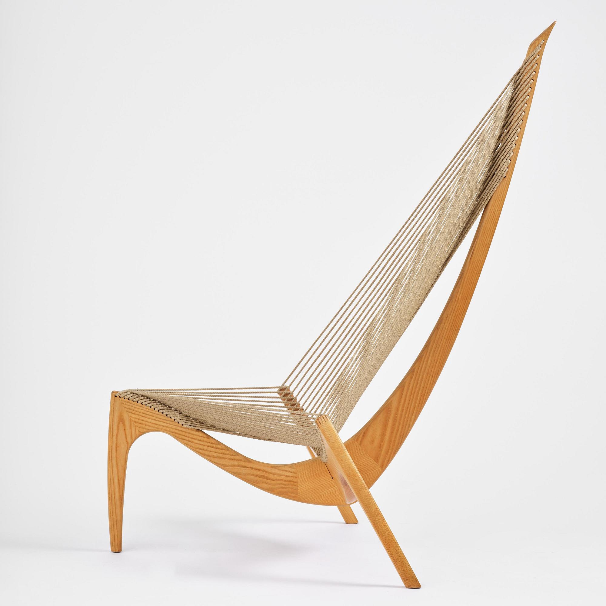 Jørgen Høvelskov, stol, "Harpestolen", Christensen & Larsen, Danmark, 1960-tal.