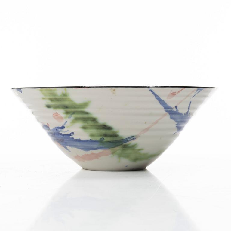 Eva Bengtsson, skål, stengods, egen verkstad, Frillesås.