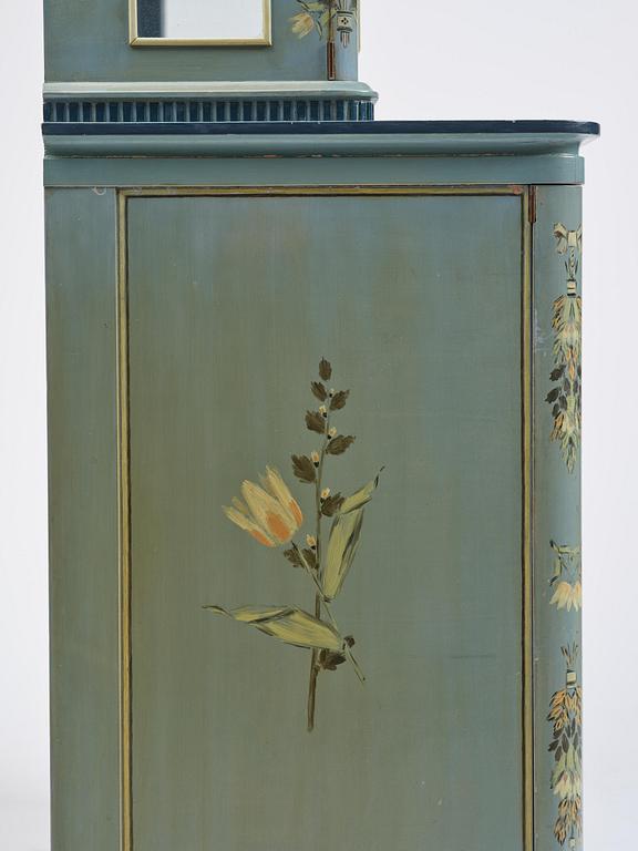 Carl Malmsten, a Swedish Grace showcase cabinet, cabinetmaker Albin Johansson, Stockholm, for Villa Kvikkjokk, 1927.