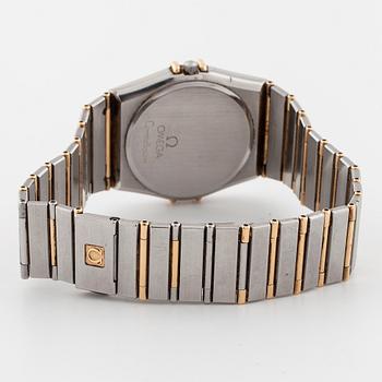 OMEGA, constellation, so called "Owl", wristwatch, 34 mm.
