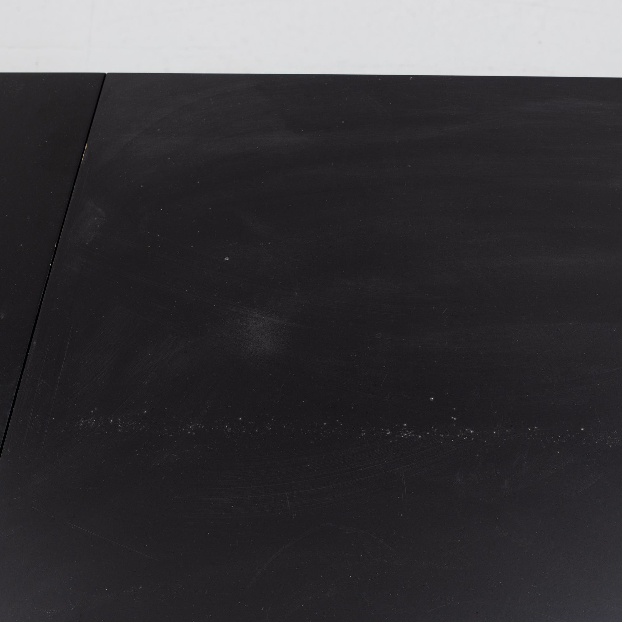 Kerstin Hörlin-Holmquist, Dining table with 8 chairs, 'Charlotte', Asko, Finland.