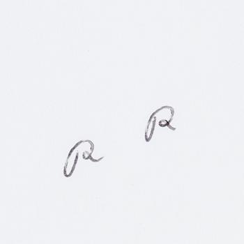 ROGER RISBERG, indian ink on paper, 1999, signed RR.