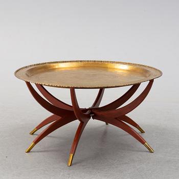 A second half of the 20th century probaby Moroccan coffee table.