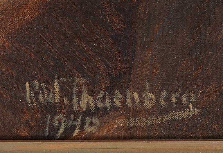 RUDOLF THORNBERG, olja på duk, signerad och daterad 1940.