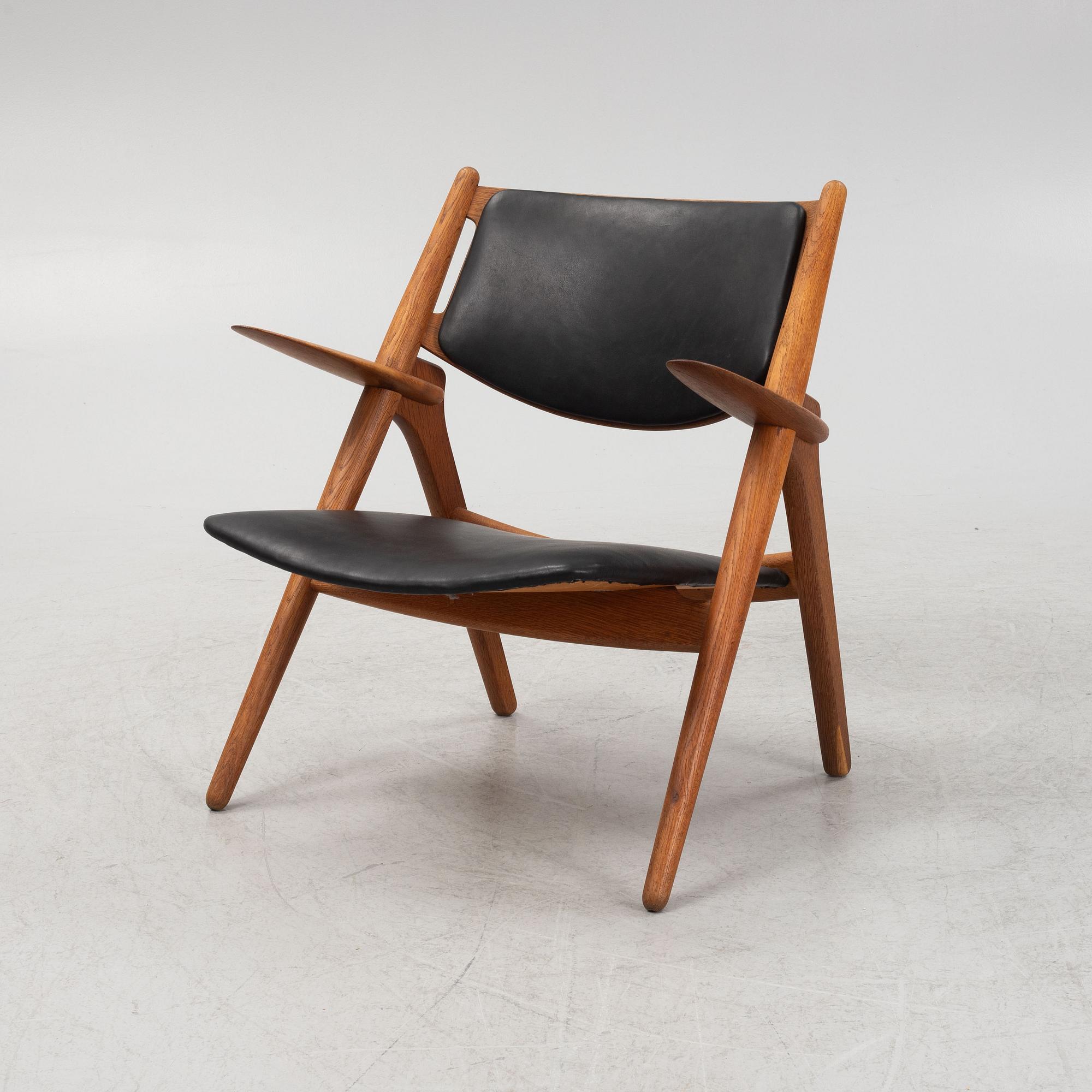 A Hans J. Wegner "CH28" armchair, Carl Hansen, Denmark, second half of the 20th century.