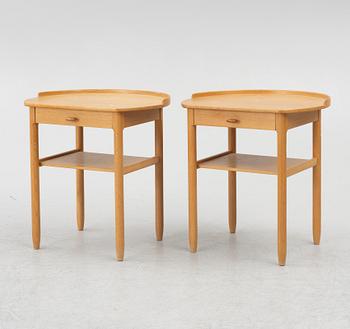 Sven Engström och Gunnar Myrstrand, sängbord, ett par, Bodafors, 1964.