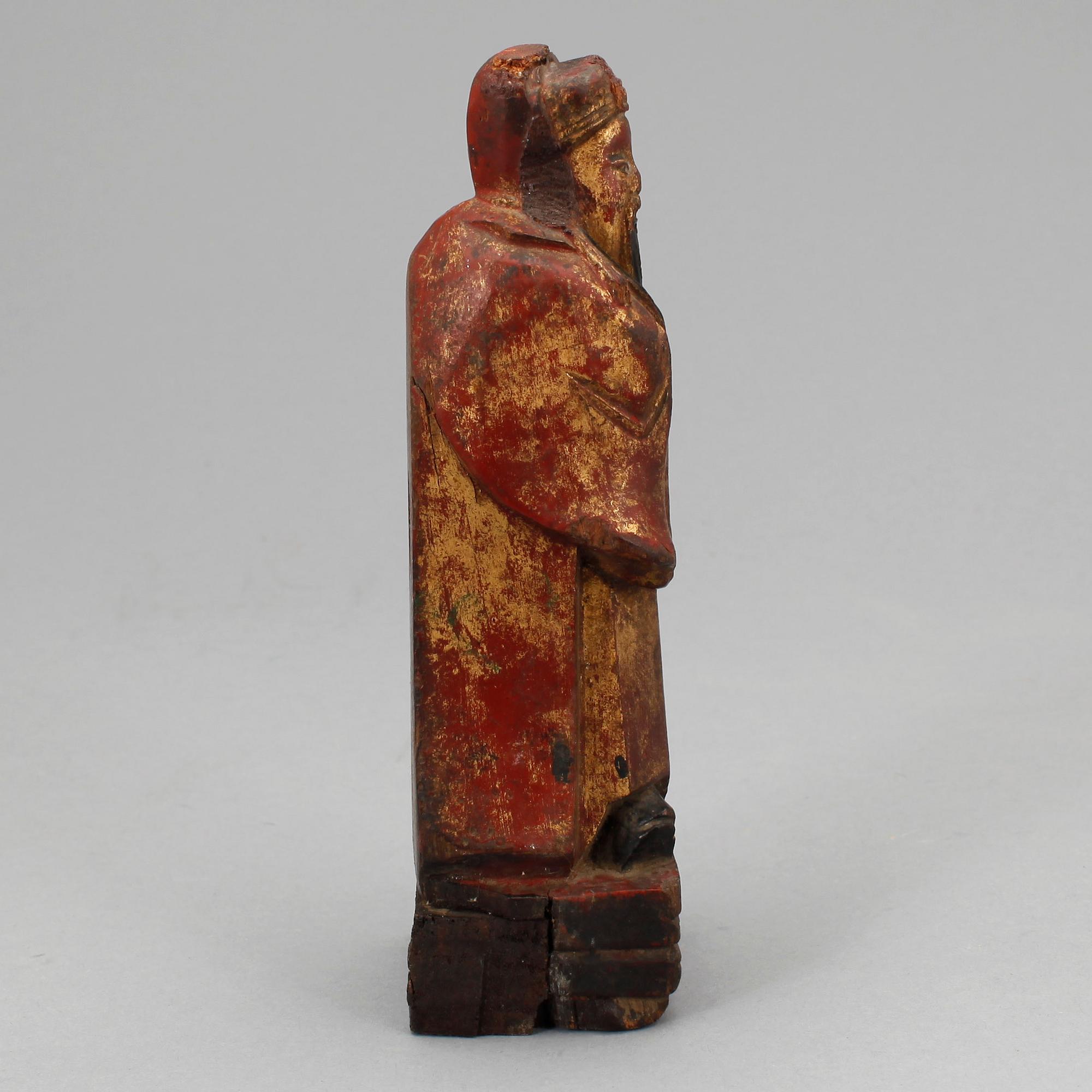 FIGURIN, trä, Kina, 1800-tal.