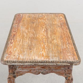 An 18th century rococo table.