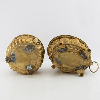 Outer casings 2 pcs Baroque style first half of the 20th century.