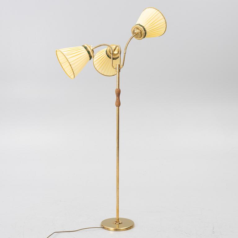 Floor lamp, mid-20th century.