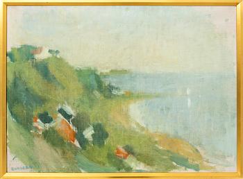 Gustav Rudberg, olja på duk signerad.