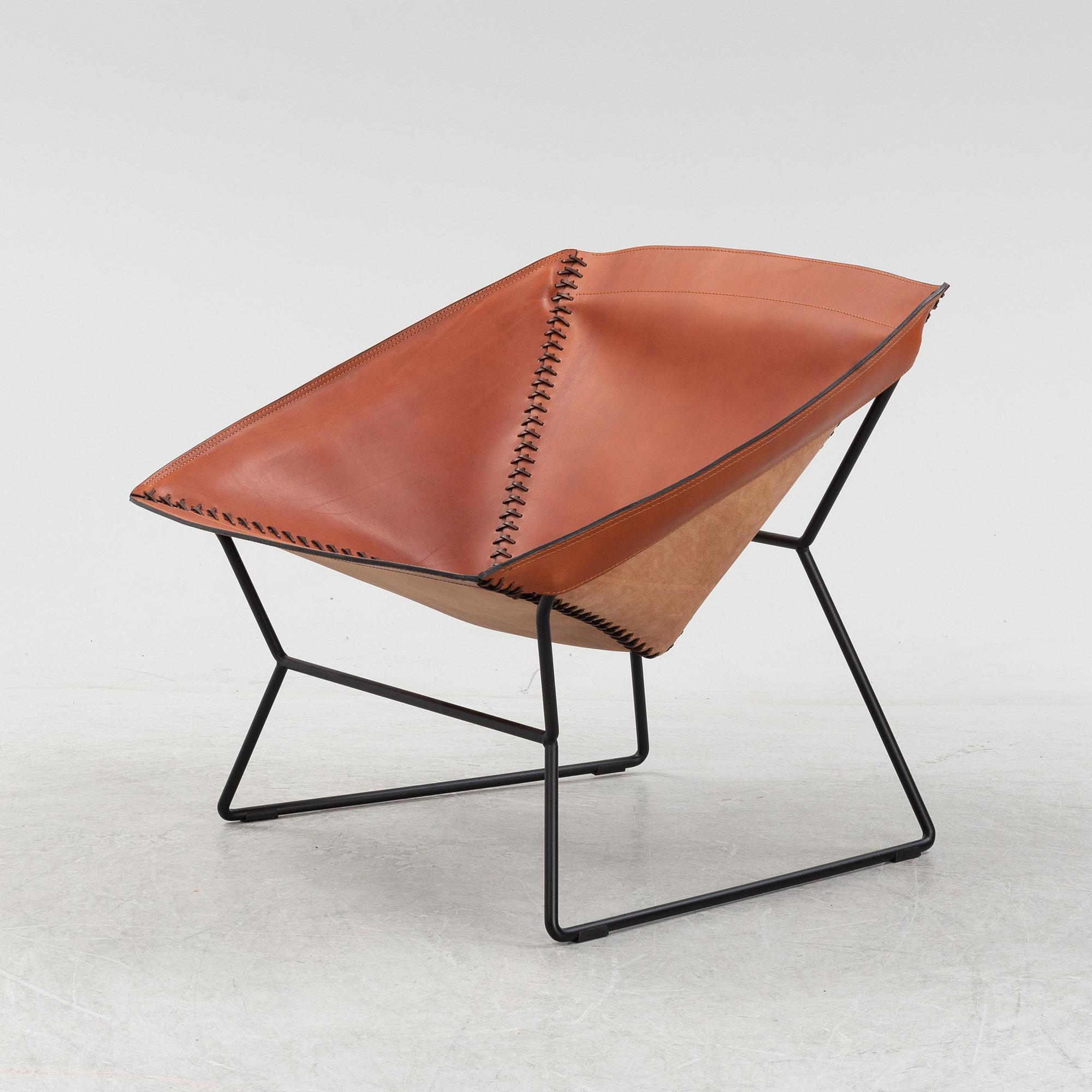 Dennis Marquart, a 'Stitch Chair' easy chair, Ox Denmarq.
