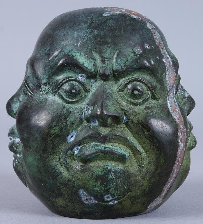 SKULPTUR, brons, Kina, 1900-tal.