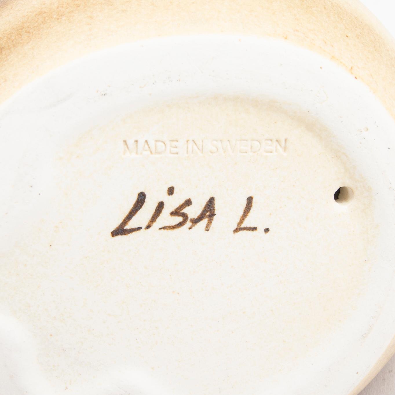 Lisa Larson, figuriner  2 st stengods.