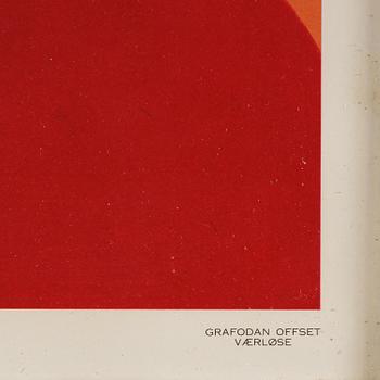 Andy Warhol, "Double self portrait" (Exhibition poster).