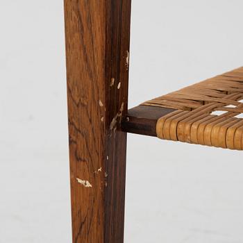 A rosewood bedside table by Severin Hansen jr. Haslev, 1950's/60's.