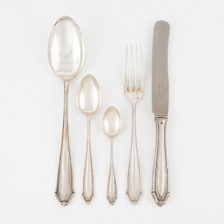 A Polish Silver 800 Cutlery Set, 1920-1963 (60 pieces).