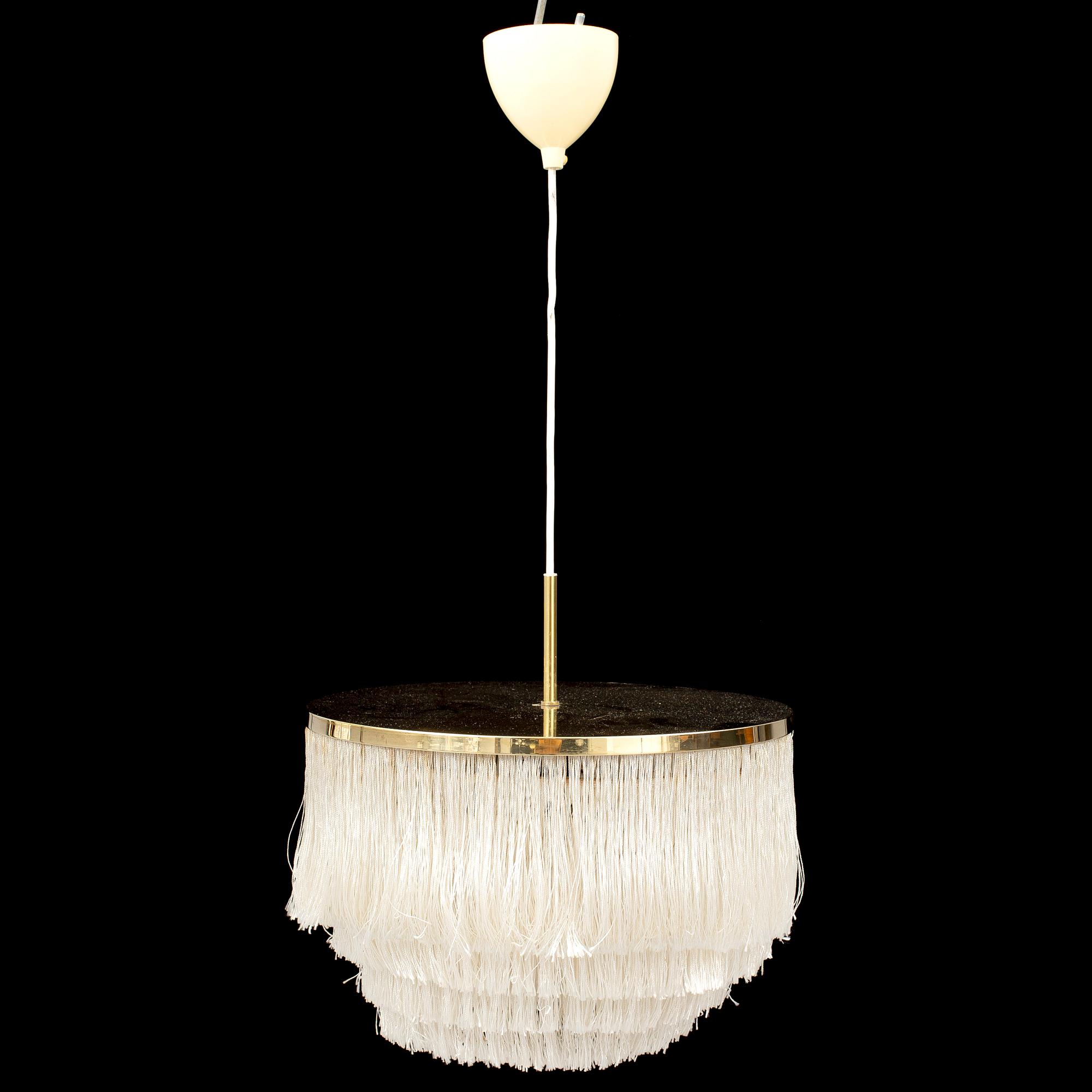 a brass ceiling lamp by Hans-Agne Jakobsson,