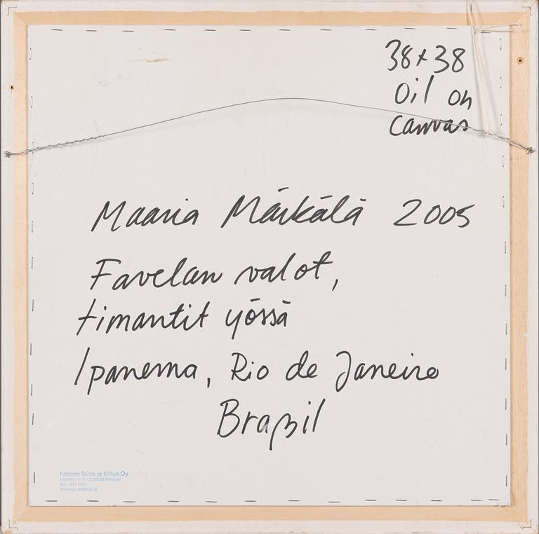 Maaria Märkälä, "Favelan valot, timantit yössä".