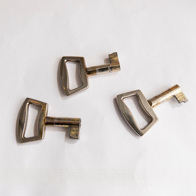 Bookshelves, 2 parts, HC Möbler Copenhagen, 1960s/70s.