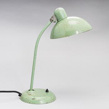 Christian Dell, a 1930/1940's '6556' table lamp for Kaiser-Idell, Germany.