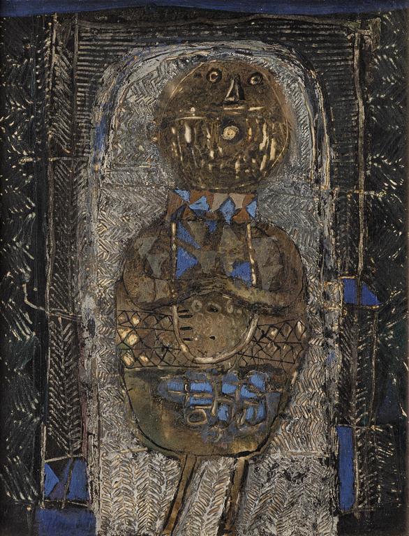 James Coignard, Blå figur.