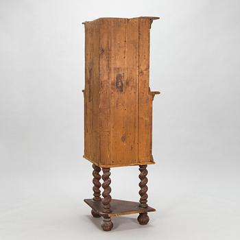 A Swedish corner cabinet from Dalarna dated 1734.