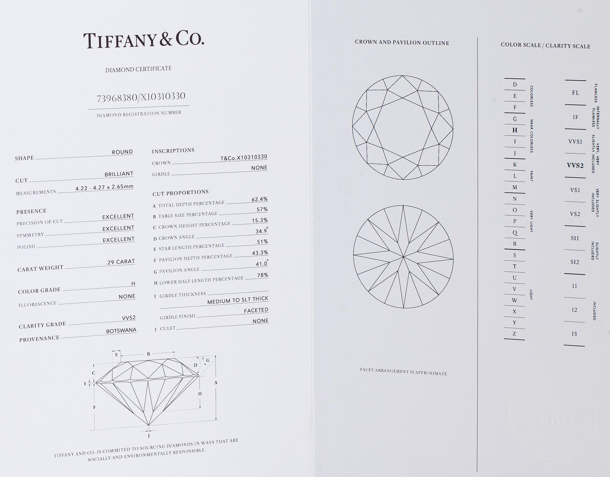 Tiffany & Co, Elsa Peretti, a platinum necklace, "Diamonds by the Yard' with a brilliant-cut diamond.