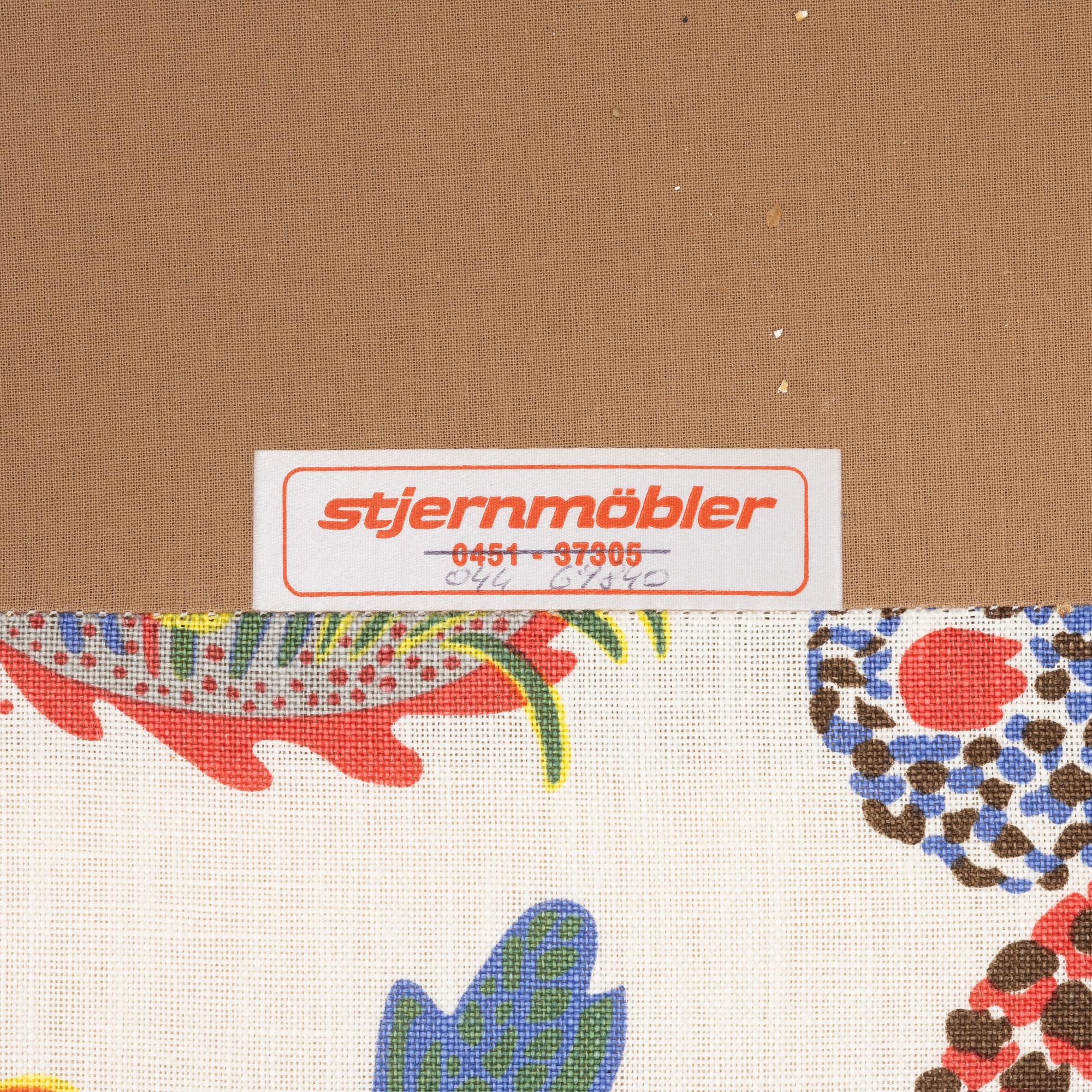 Ragnar Helsén, fåtölj, "Oxford", Stjernmöbler, Herrljunga för Firma Svenskt Tenn, 1900-talets andra hälft.